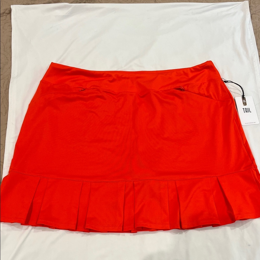 Tail Women's Bright Red Mini Skirt
